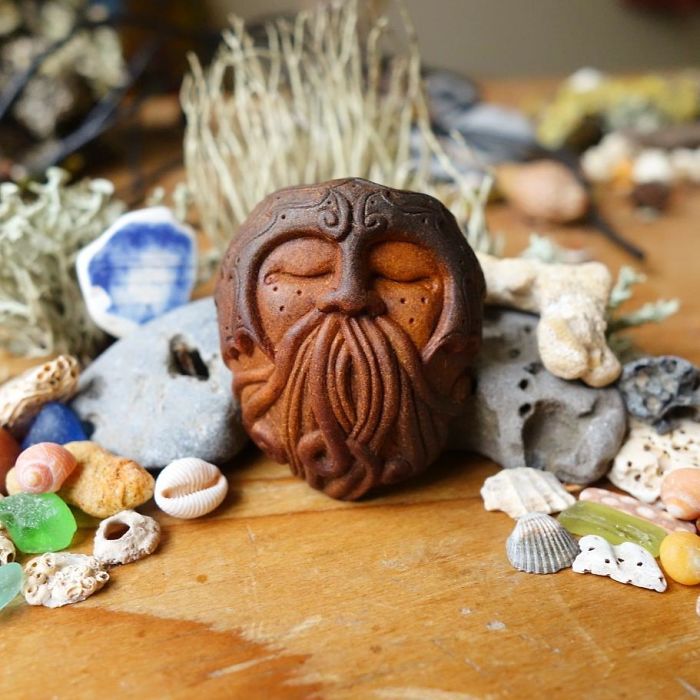 Superb Figurative Sculptures Made From Avocado Pits By Jan Campbell 40