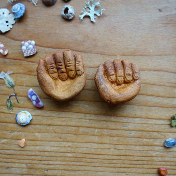 Superb Figurative Sculptures Made From Avocado Pits By Jan Campbell 9