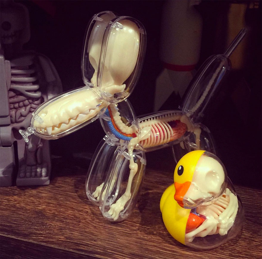 The Internal Anatomy Of Popular Toys Revealed By The Sculptures Of Jason Freeny 11