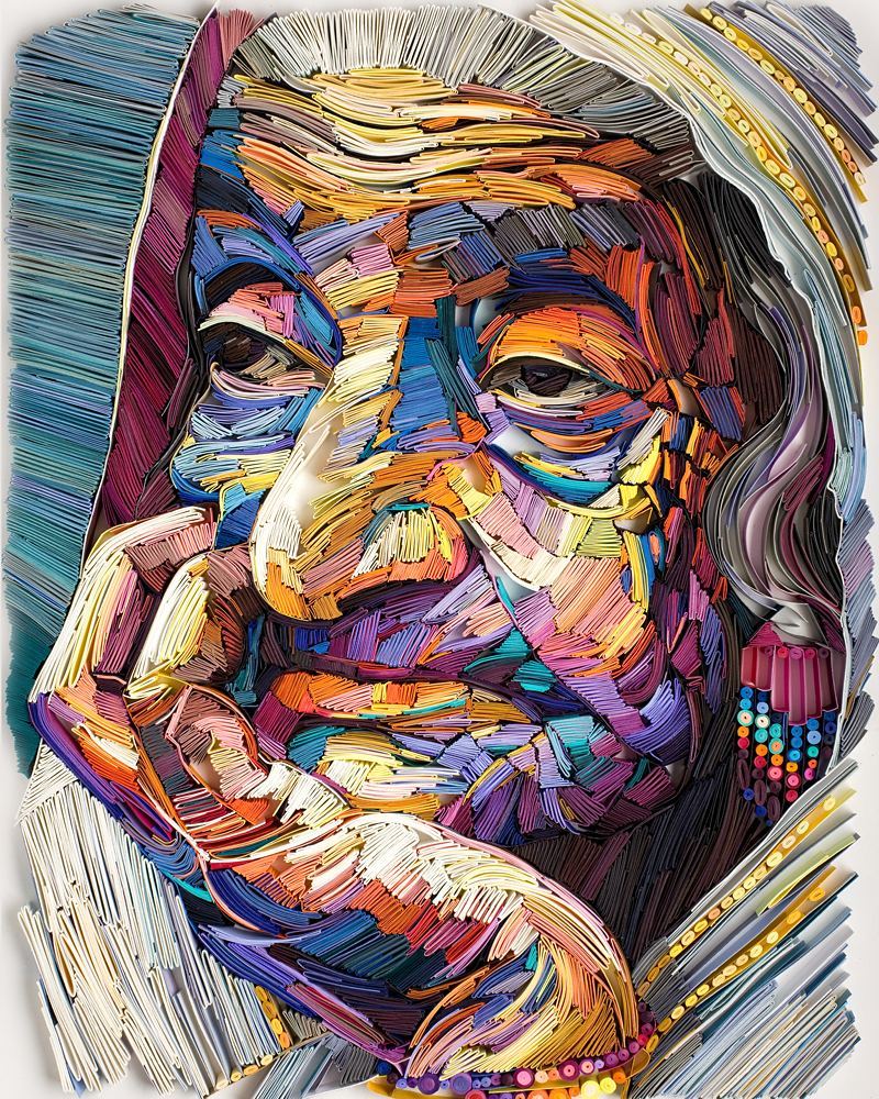 The Vibrant And Colorful Paper Quilling Art Of Yulia Brodskaya 12