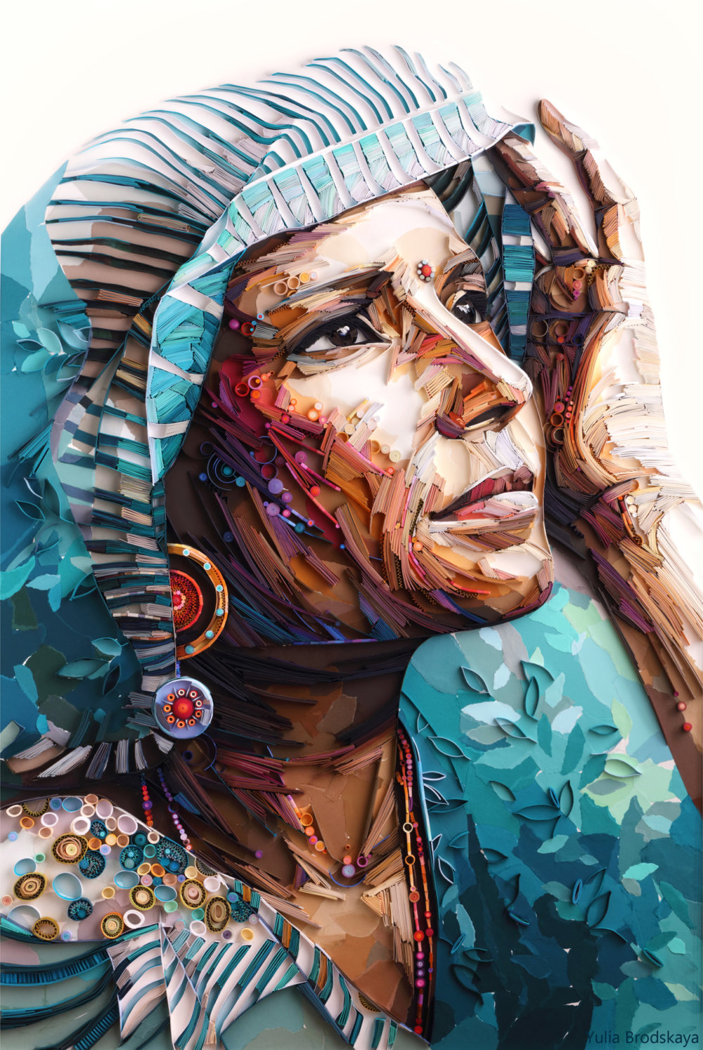 The Vibrant And Colorful Paper Quilling Art Of Yulia Brodskaya 18