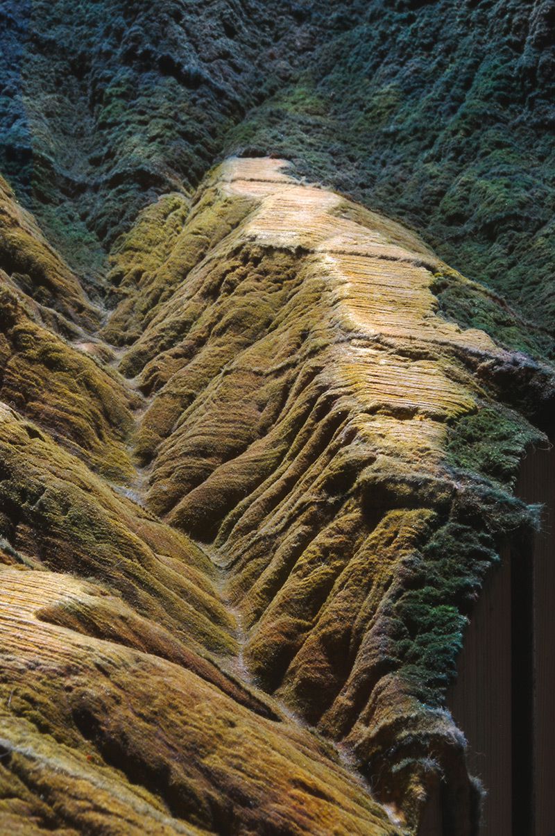 Artist Guy Laramee Turns Old Books Into Stunningly Natural Landscape Sculptures 11