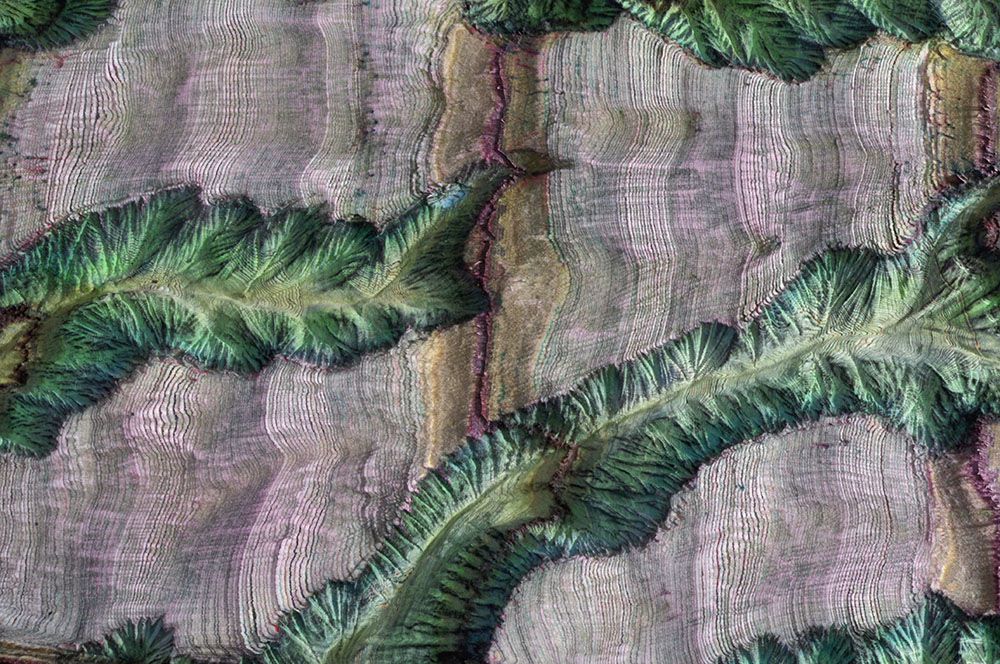 Artist Guy Laramee Turns Old Books Into Stunningly Natural Landscape Sculptures 19