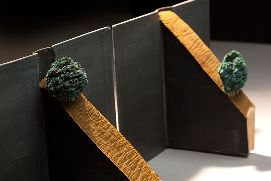 Artist Guy Laramee Turns Old Books Into Stunningly Natural Landscape Sculptures 29