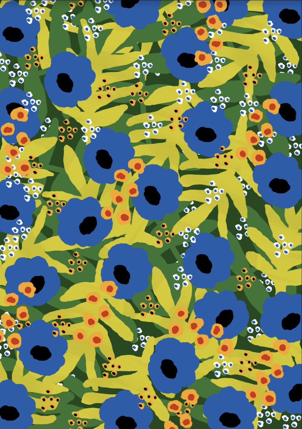 Gorgeous And Colorful Floral Illustrations By Rafaela Mascaro 7