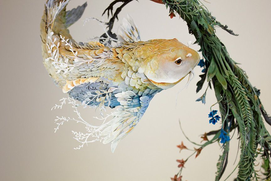 Lush And Surreal Sculptures Of Symbiotic Animals By Ellen Jewett 29
