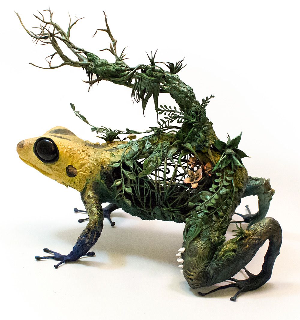 Lush And Surreal Sculptures Of Symbiotic Animals By Ellen Jewett 9