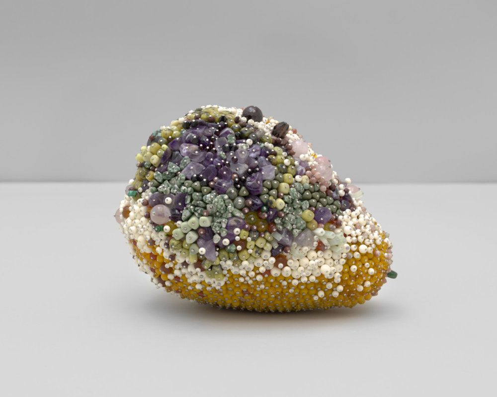 Bad Fruit Beautifully Bejeweled Rotting Fruit Sculptures By Kathleen Ryan 1