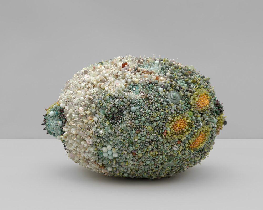 Bad Fruit Beautifully Bejeweled Rotting Fruit Sculptures By Kathleen Ryan 3
