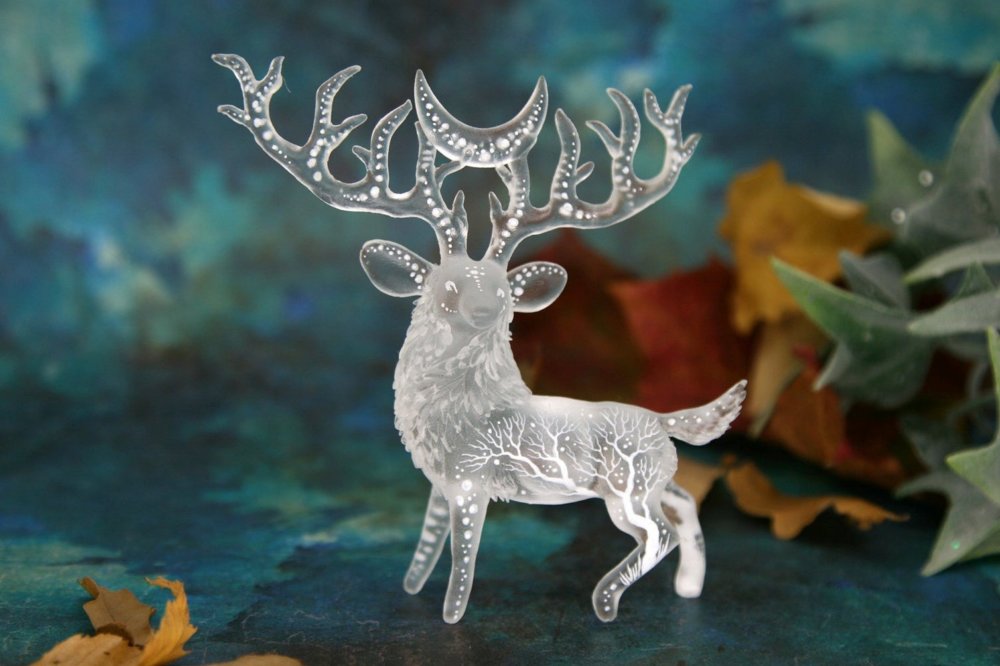 Beautiful Ice Themed Sculptures Of Magic Animals By Evgeny Hontor 4