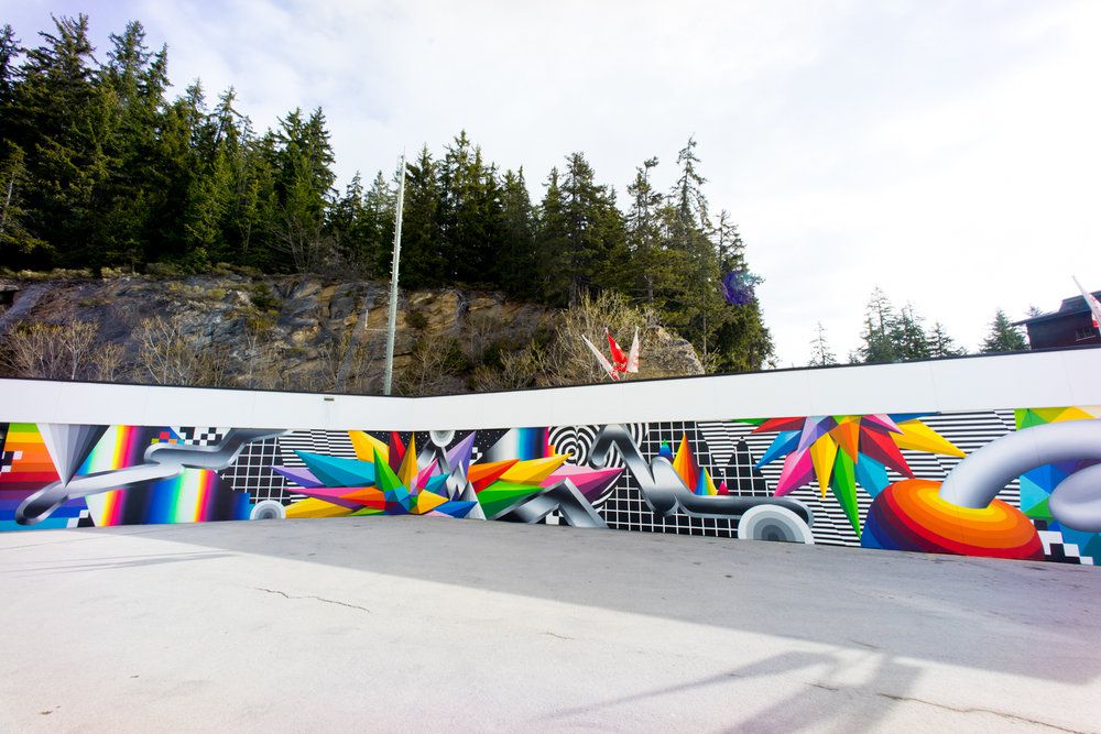 Chromatic 80s Style Murals By Felipe Pantone 21