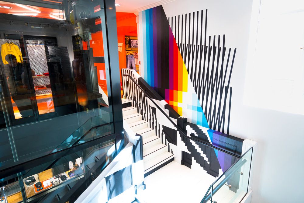 Chromatic 80s Style Murals By Felipe Pantone 6