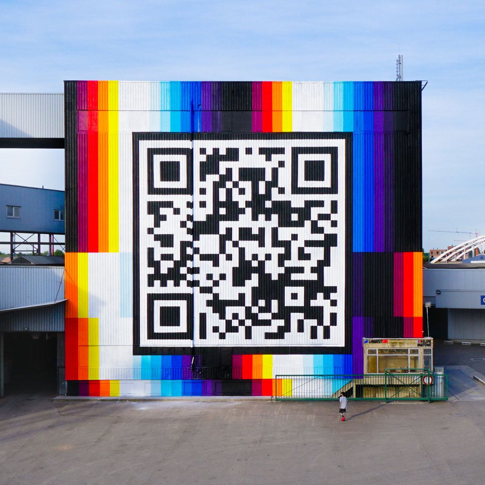 Chromatic 80s Style Murals By Felipe Pantone 7