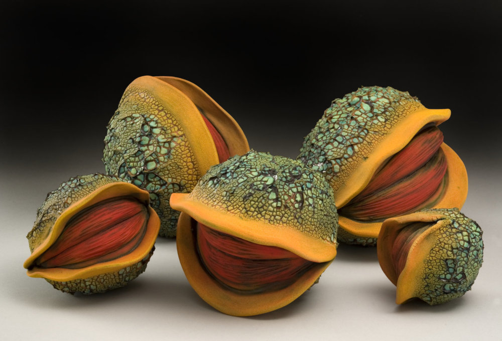 Colorful And Textural Sculptures Of Imagined Vegetables By William Kidd 7