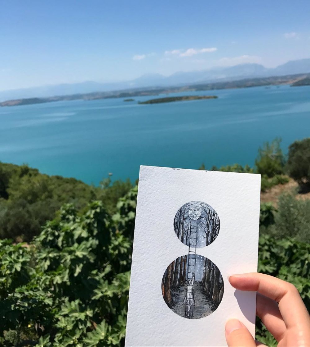 Dazzlingly Beautiful Illustration Tattoos Inside Tiny Circles By Eva Krbdk 1