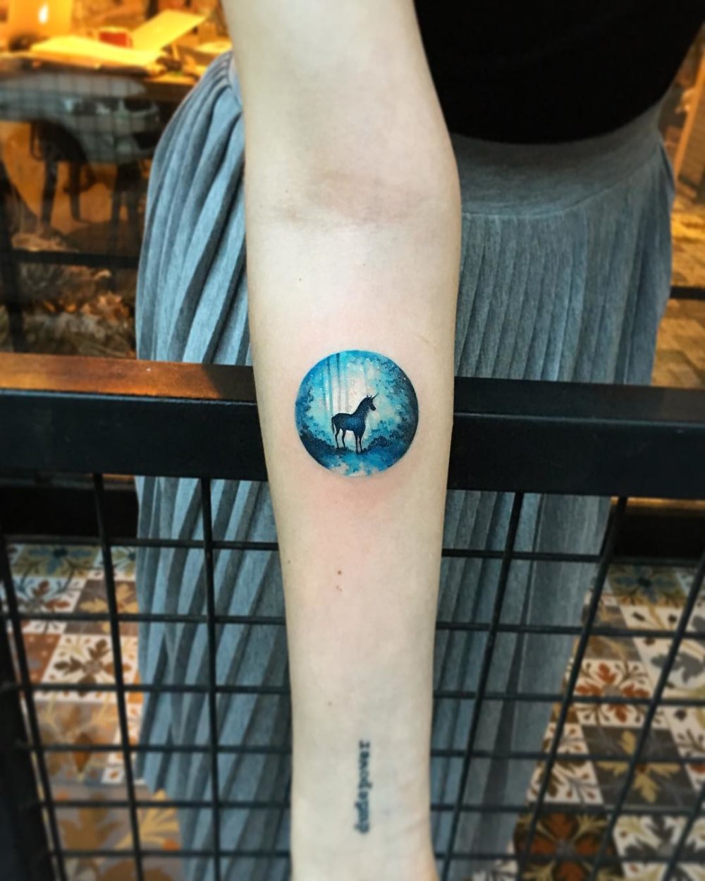 Dazzlingly Beautiful Illustration Tattoos Inside Tiny Circles By Eva Krbdk 30