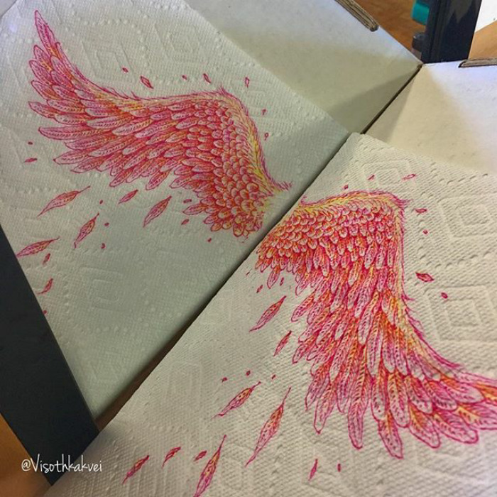 Fantastic Doodles With Digital Enhancement By Visoth Kakvei 26