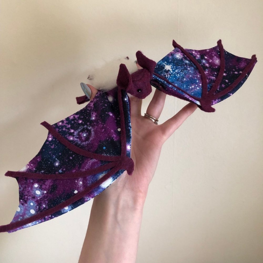 Gorgeous Moths And Bats Fiber Sculptures Made With Printed Fabrics By Molly Burgess 8