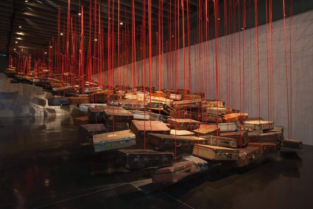 Intriguing Yarn Installations By Chiharu Shiota 22