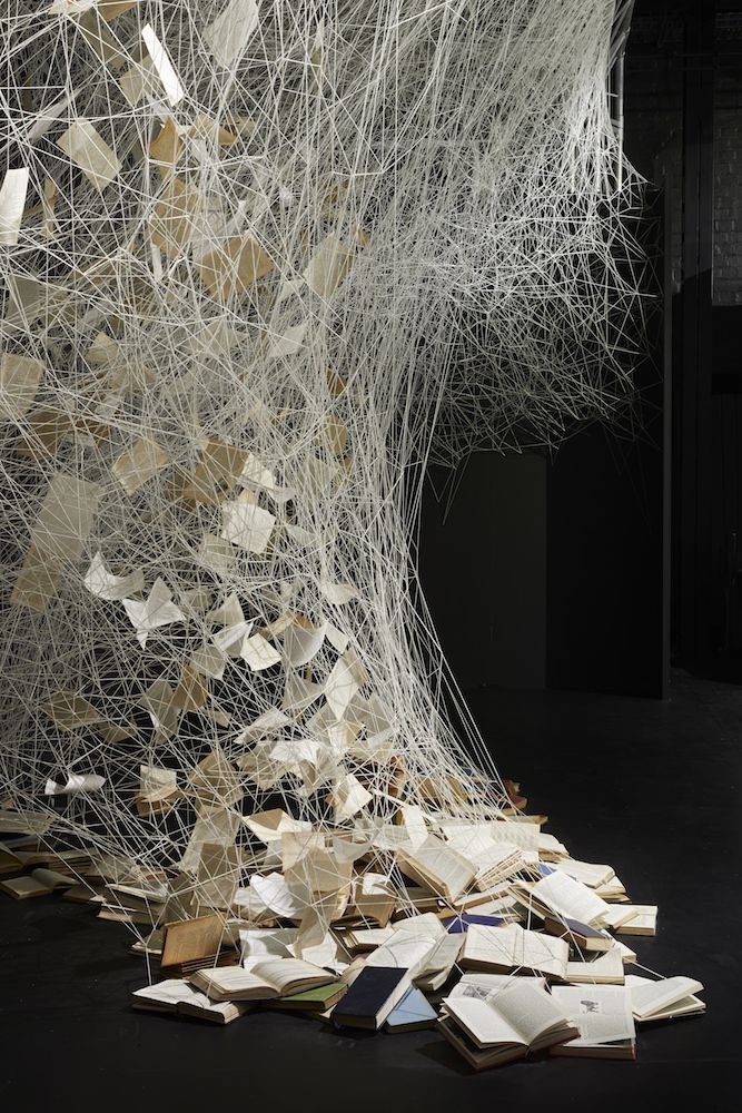 Intriguing Yarn Installations By Chiharu Shiota 4