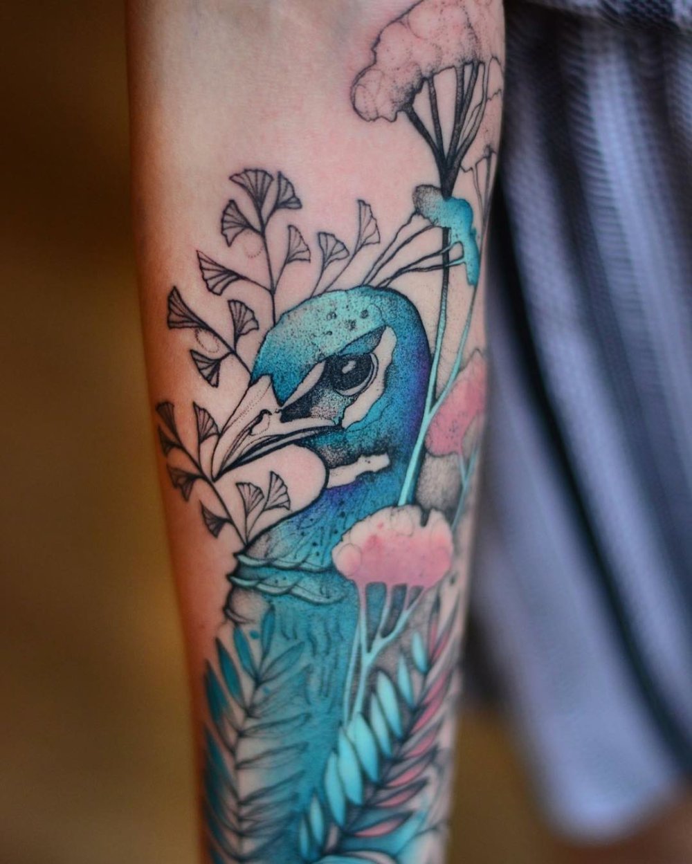 Marvelous Neon Color Tattoos By Polish Artist Joanna Swirska 10