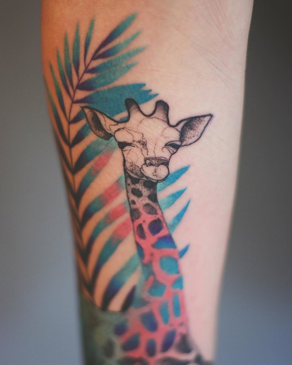 Marvelous Neon Color Tattoos By Polish Artist Joanna Swirska 22