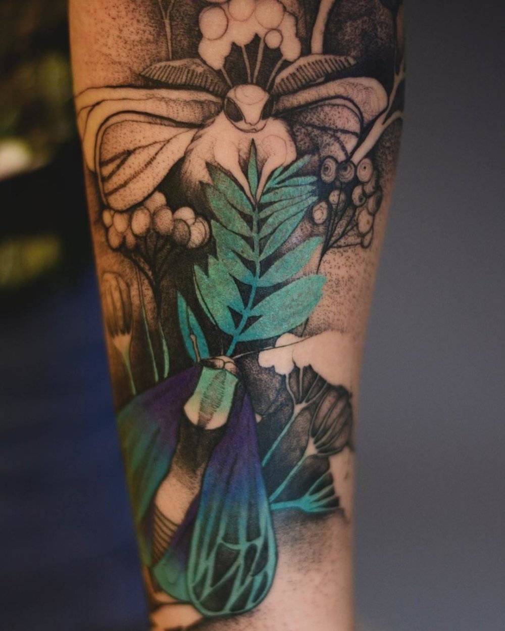 Marvelous Neon Color Tattoos By Polish Artist Joanna Swirska 23