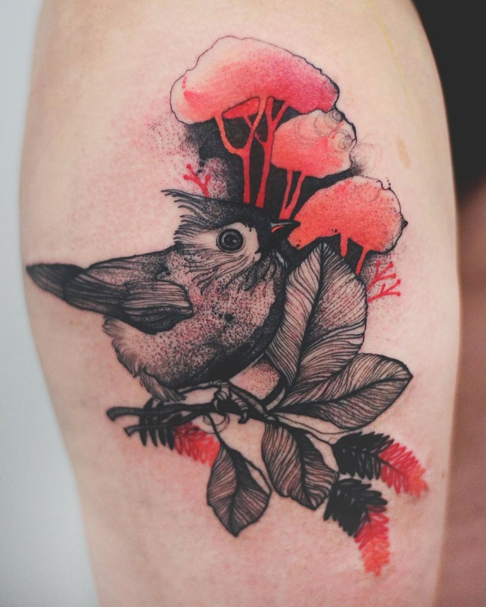 Marvelous Neon Color Tattoos By Polish Artist Joanna Swirska 9