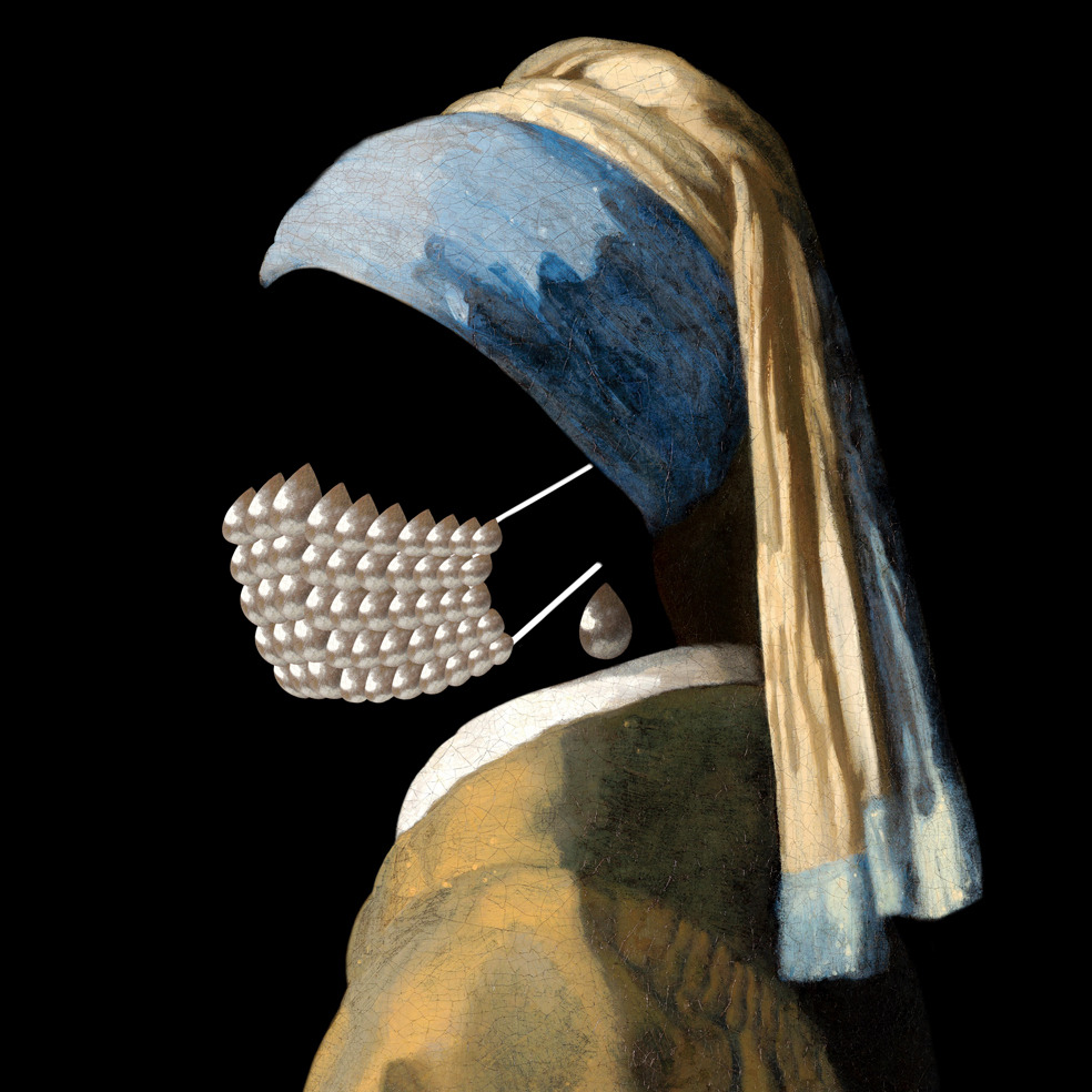 My Corona Diary Amusing Adaptations Of Classical Portraits To Our Pandemic Times By Sabine Pigalle 4