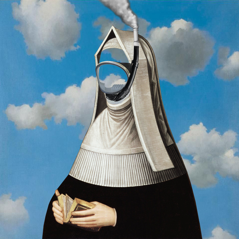 My Corona Diary Amusing Adaptations Of Classical Portraits To Our Pandemic Times By Sabine Pigalle 7