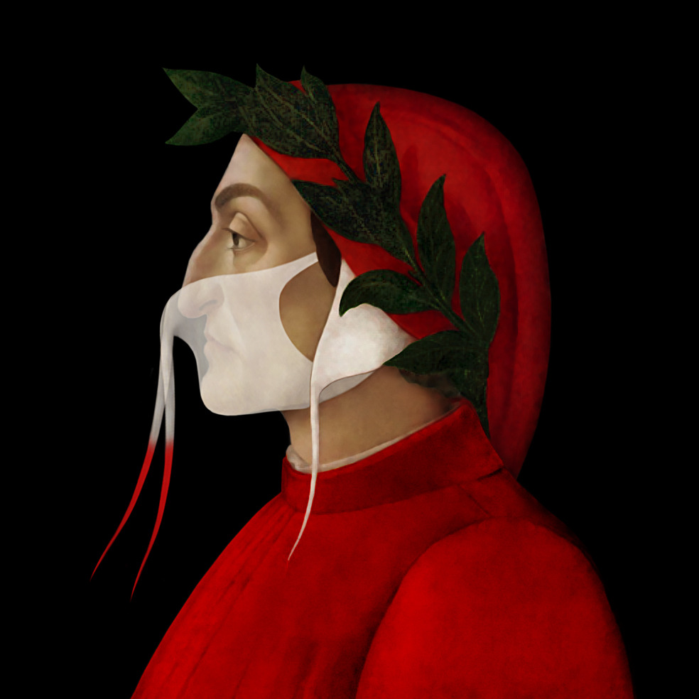 My Corona Diary Amusing Adaptations Of Classical Portraits To Our Pandemic Times By Sabine Pigalle 9