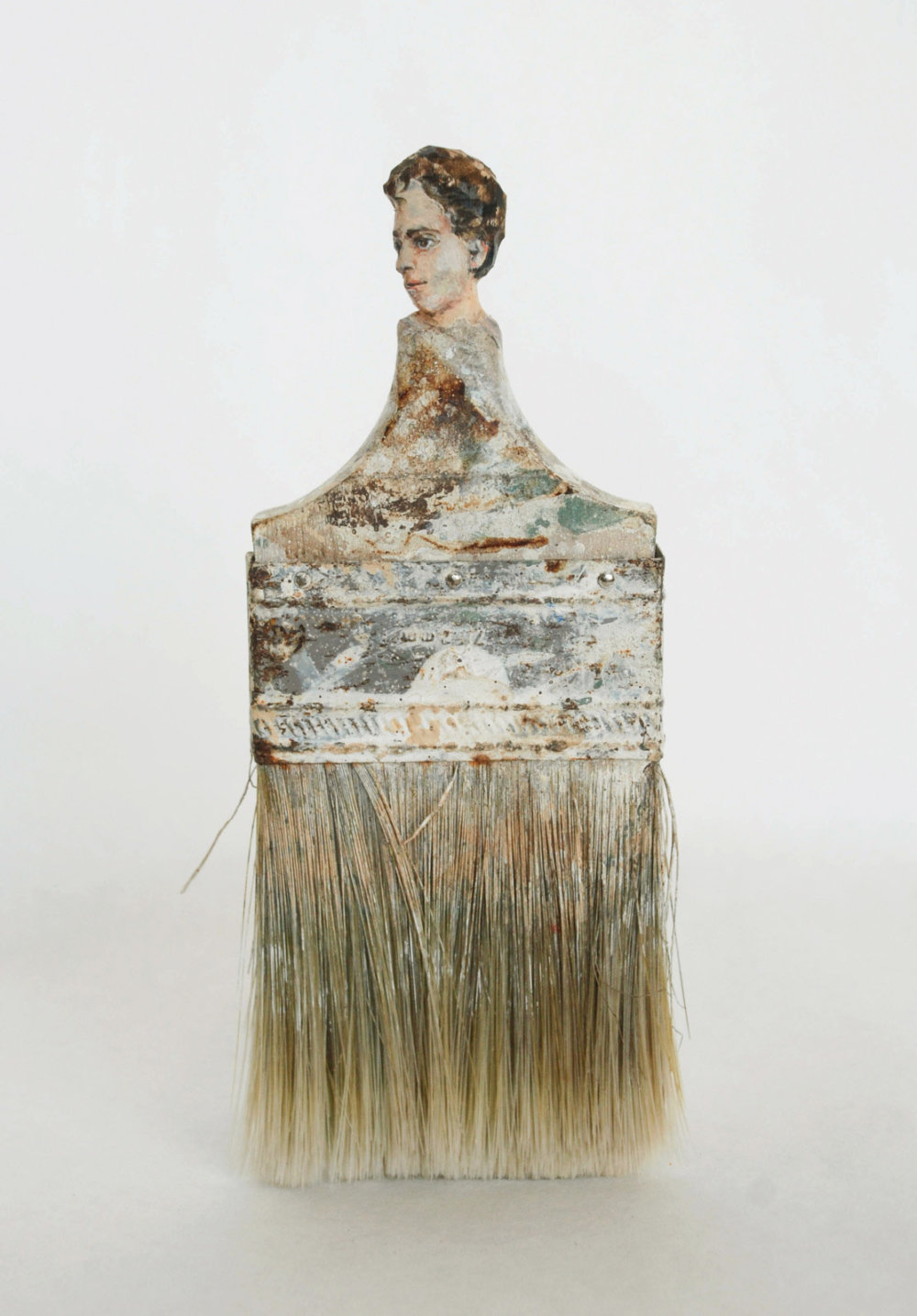 Paintbrush Portraits Old Paintbrushes Turned Into Beautiful Artworks By Rebecca Szeto 13