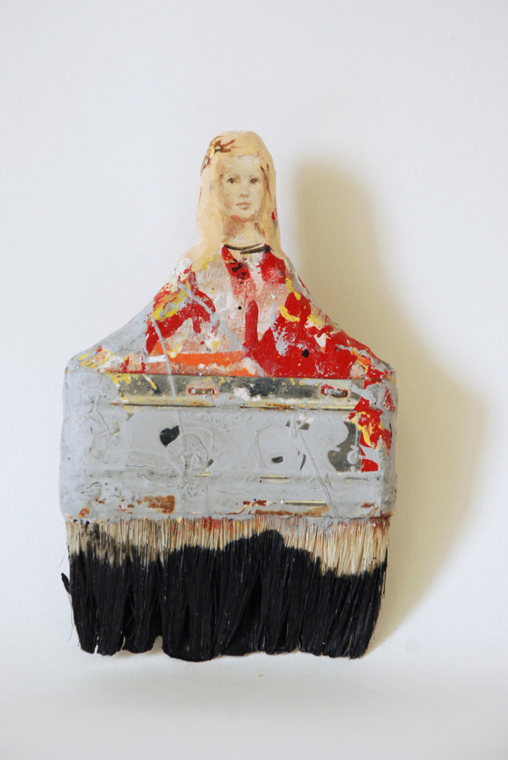 Paintbrush Portraits Old Paintbrushes Turned Into Beautiful Artworks By Rebecca Szeto 15