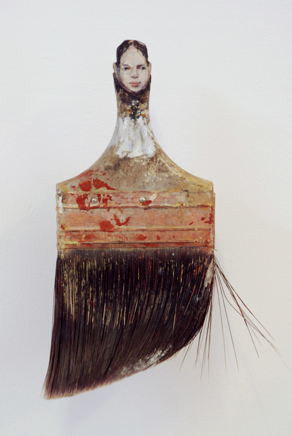 Paintbrush Portraits Old Paintbrushes Turned Into Beautiful Artworks By Rebecca Szeto 16