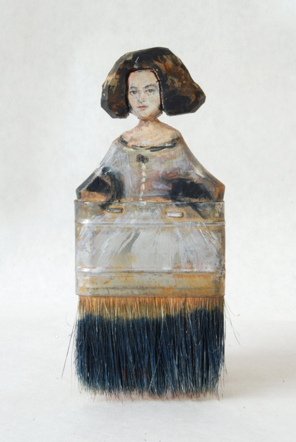 Paintbrush Portraits Old Paintbrushes Turned Into Beautiful Artworks By Rebecca Szeto 17