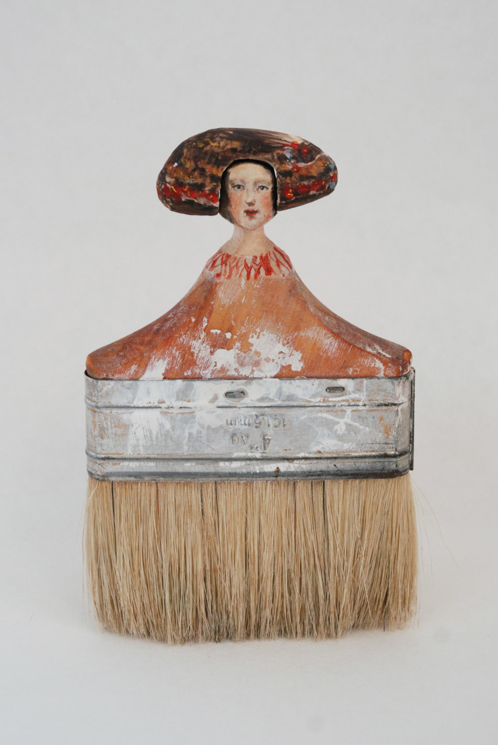 Paintbrush Portraits Old Paintbrushes Turned Into Beautiful Artworks By Rebecca Szeto 18
