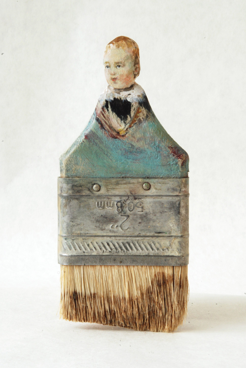 Paintbrush Portraits Old Paintbrushes Turned Into Beautiful Artworks By Rebecca Szeto 20