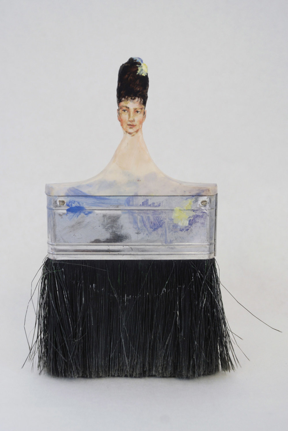 Paintbrush Portraits Old Paintbrushes Turned Into Beautiful Artworks By Rebecca Szeto 21