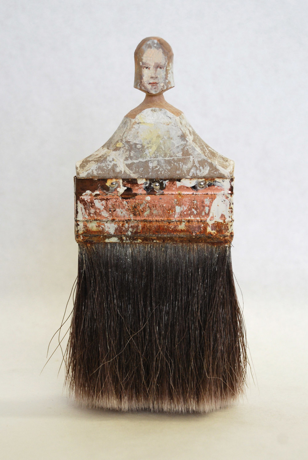 Paintbrush Portraits Old Paintbrushes Turned Into Beautiful Artworks By Rebecca Szeto 24