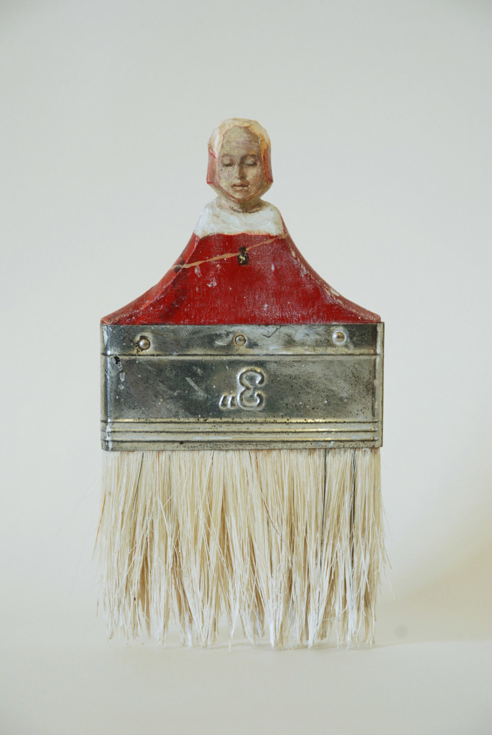 Paintbrush Portraits Old Paintbrushes Turned Into Beautiful Artworks By Rebecca Szeto 4