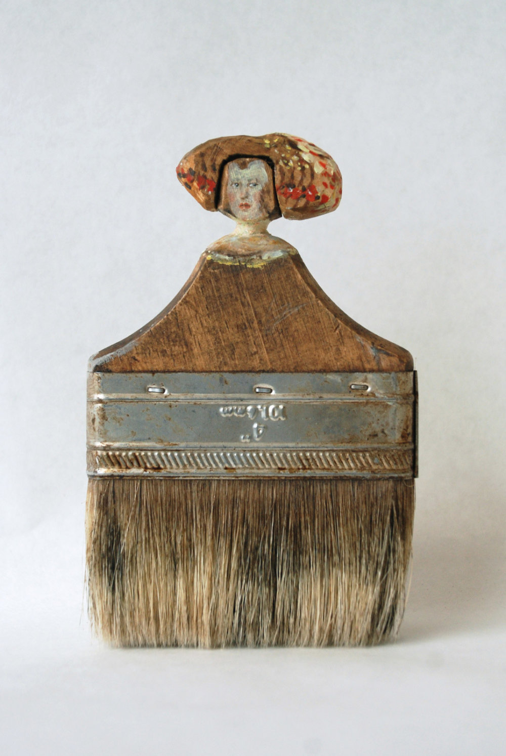 Paintbrush Portraits Old Paintbrushes Turned Into Beautiful Artworks By Rebecca Szeto 6