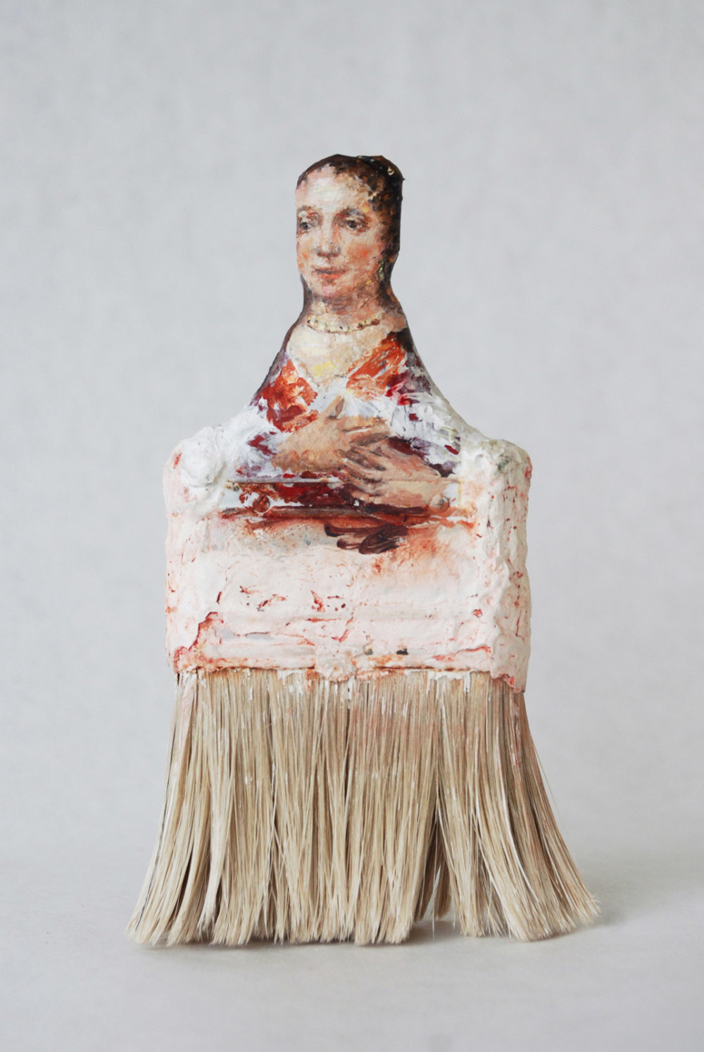 Paintbrush Portraits Old Paintbrushes Turned Into Beautiful Artworks By Rebecca Szeto 7