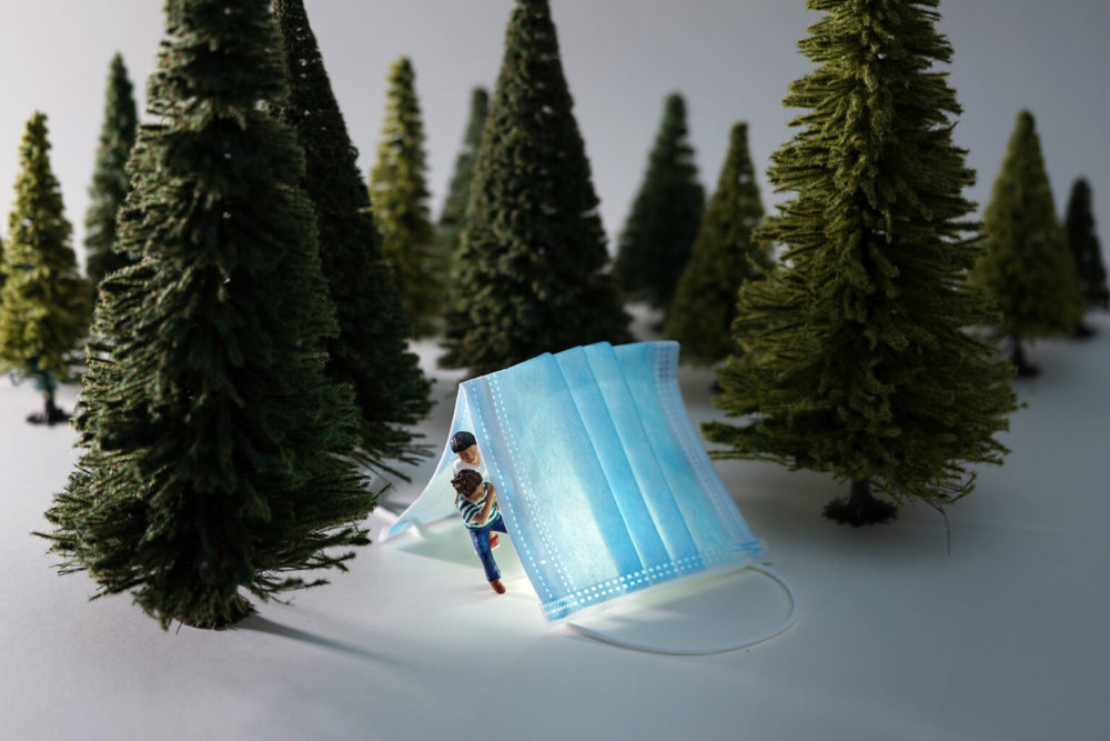 Pandemic Survival Items Turned Into Amusing Dioramas Of Outdoor Adventures By Tatsuya Tanaka 6