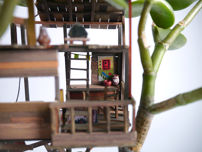 Somewhere Small Tree Houses In Miniature By Jedediah Corwyn Voltz 2