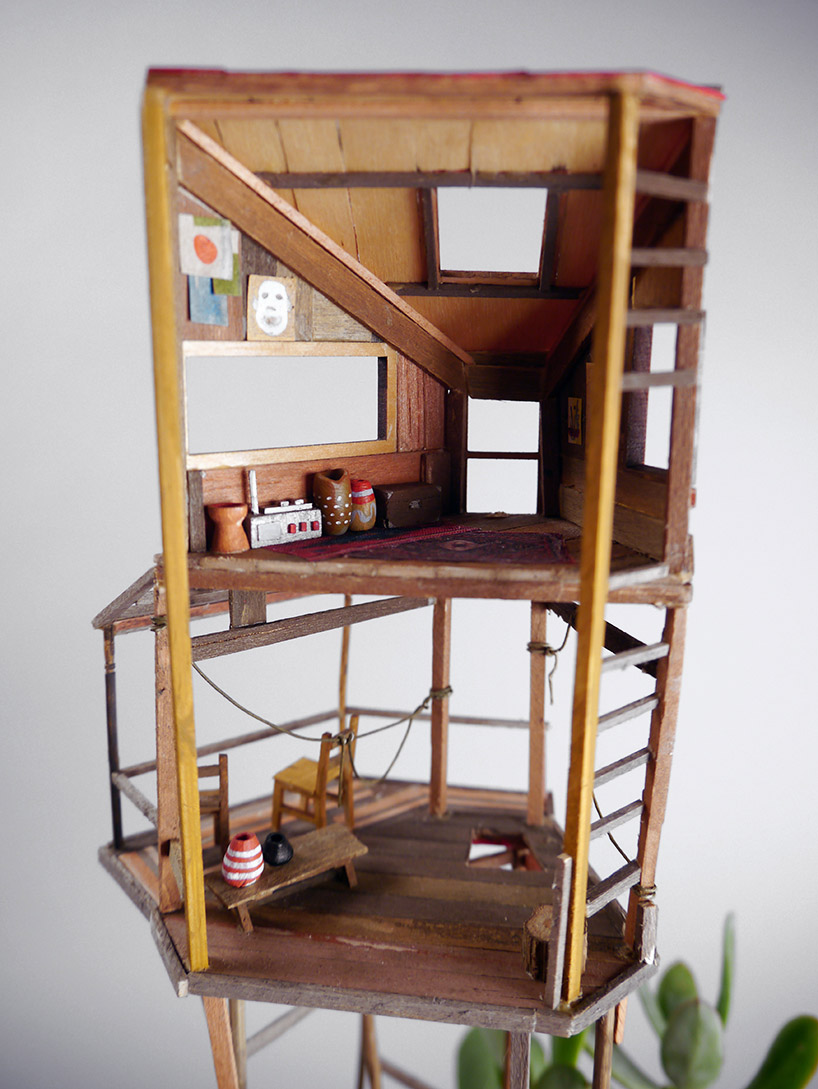 Somewhere Small Tree Houses In Miniature By Jedediah Corwyn Voltz 8