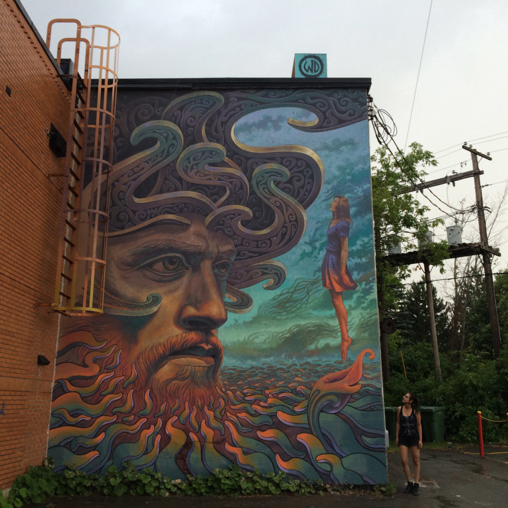 Spectacular Surrealistic And Photo Realistic Murals With 3d Effects By Wd 1