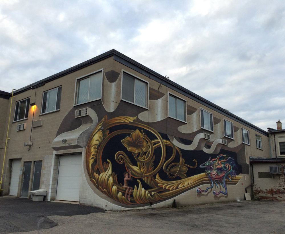 Spectacular Surrealistic And Photo Realistic Murals With 3d Effects By Wd 4