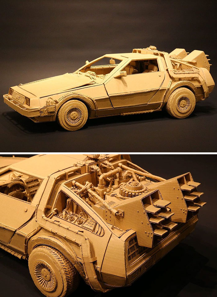Stunning Cardboard Sculptures By Monomi Ohno 1