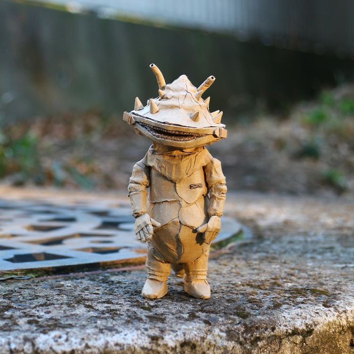 Stunning Cardboard Sculptures By Monomi Ohno 10