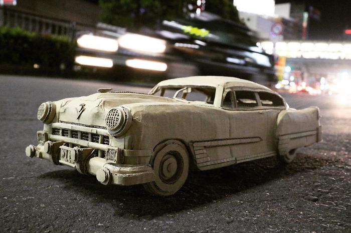 Stunning Cardboard Sculptures By Monomi Ohno 14